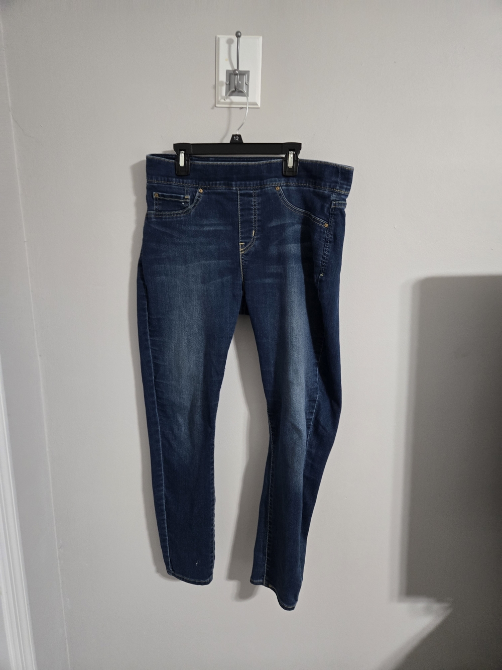 Signature by Levi Strauss Dark Blue Stretch Jeggings